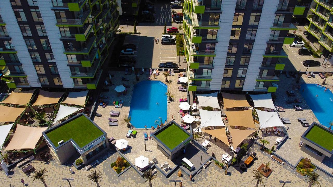 Coral Aparthotel Pool & Spa Mamaia Nord นาโวดาริ ภายนอก รูปภาพ