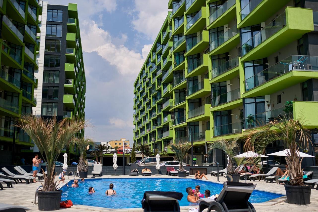 Coral Aparthotel Pool & Spa Mamaia Nord นาโวดาริ ภายนอก รูปภาพ