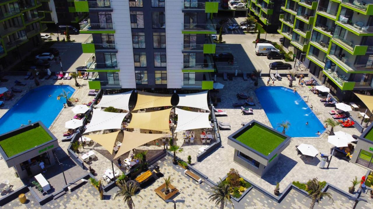 Coral Aparthotel Pool & Spa Mamaia Nord นาโวดาริ ภายนอก รูปภาพ